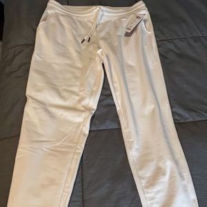 32 Degrees Ivory Cotton Joggers